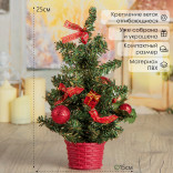 Новогодняя настольная елочка Зимнее волшебство (искусственная) Новогодняя настольная елочка Зимнее волшебство (искусственная)