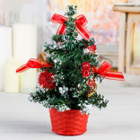 Новогодняя настольная елочка Волшебный снег (искусственная) Новогодняя настольная елочка Волшебный снег (искусственная)