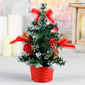 Новогодняя настольная елочка Волшебный снег (искусственная)-2 Новогодняя настольная елочка Волшебный снег (искусственная)-2