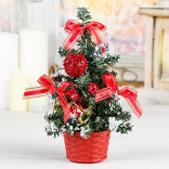 Новогодняя настольная елочка Волшебный снег (искусственная) Новогодняя настольная елочка Волшебный снег (искусственная)