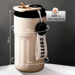 Умный термостакан с датчиком температуры (черный)