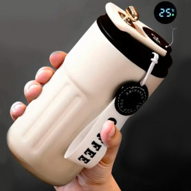 Умный термостакан с датчиком температуры (черный)