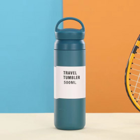 Термостакан Travel синий