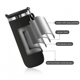 Термостакан с клапаном и темляком (белый)-2