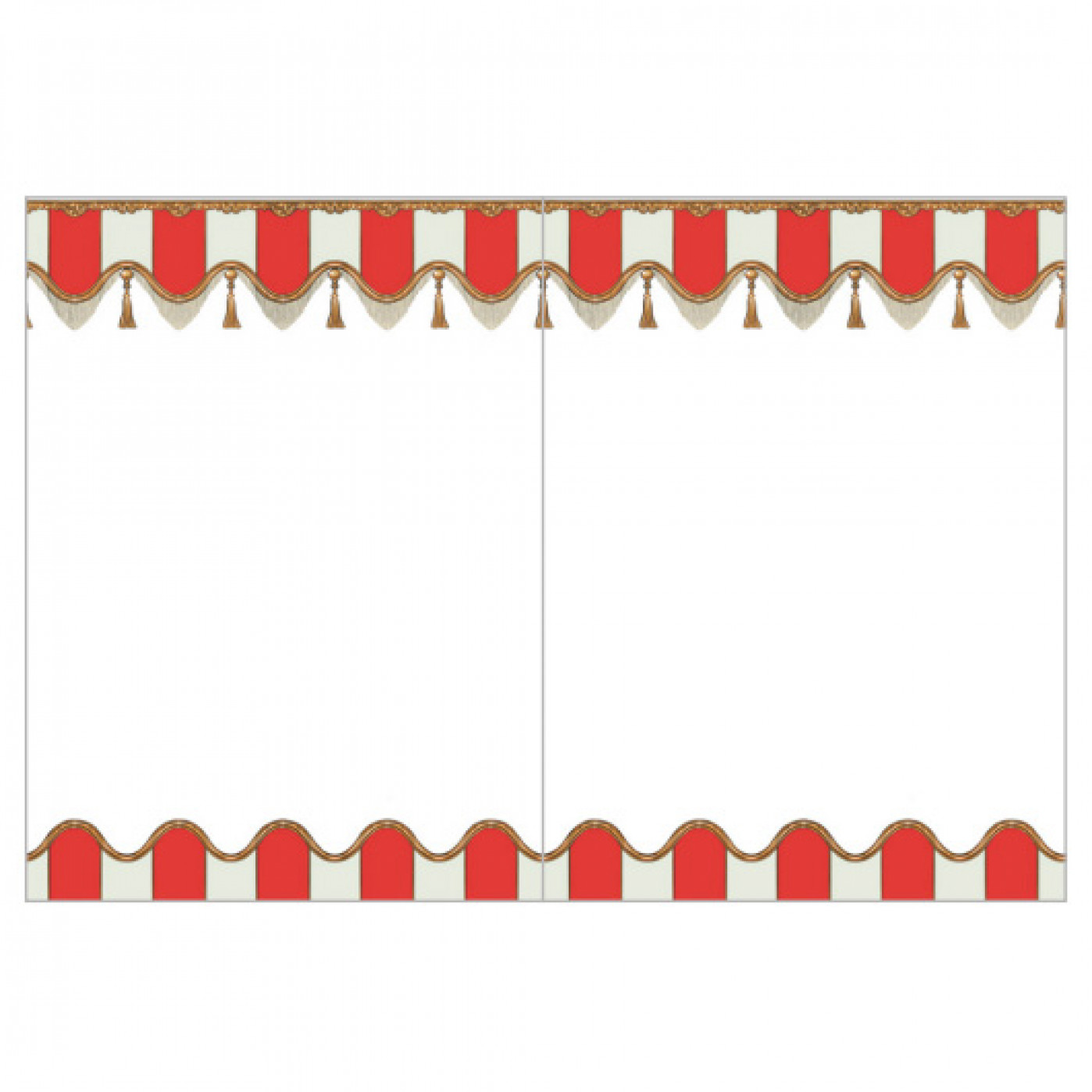 Новогодняя открытка Лошадка карусель