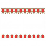 Новогодняя открытка Лошадка карусель