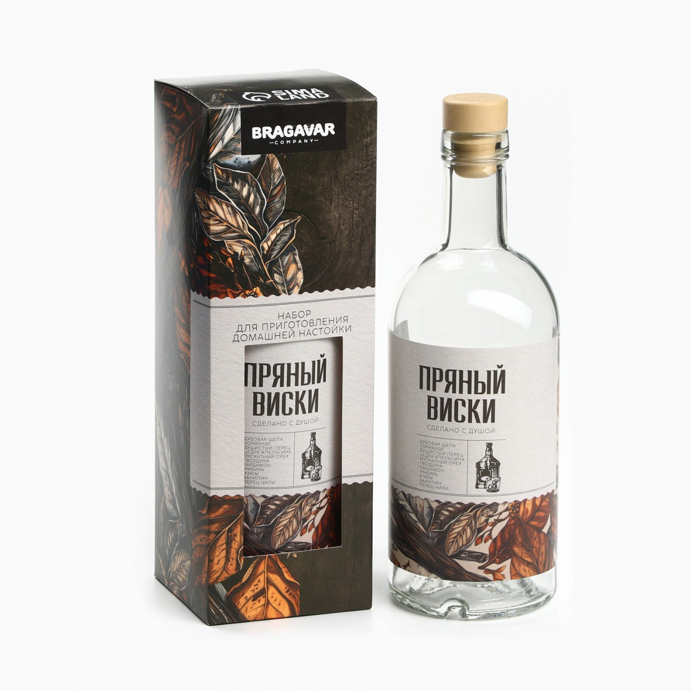 Набор для приготовления настойки Пряный виски
