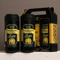 Подарочный набор Gold Beer (гель для душа и шампунь)