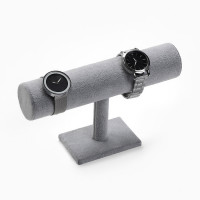 Подставка для часов, браслетов и цепочек (серая)