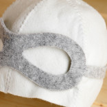 Шапка для бани и сауны Пилот