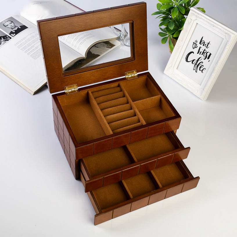 Шкатулка для украшений и аксессуаров Клетка-2