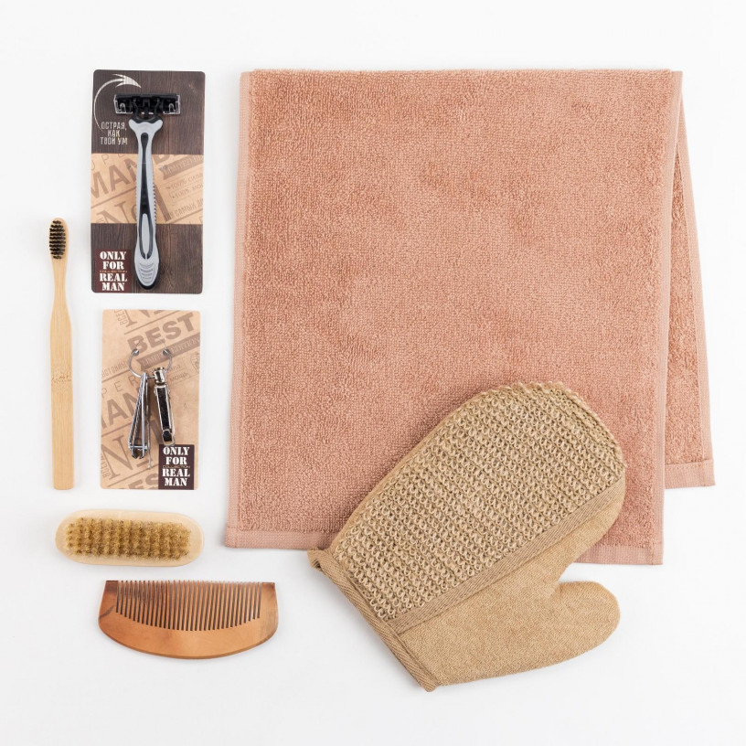 Подарочный набор уходовых аксессуаров Man №1 -2