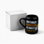 Пивная кружка Пятница без пива 600 мл.