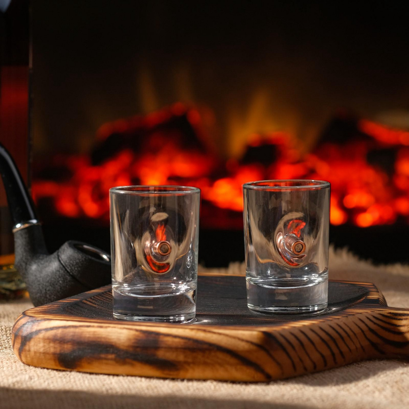 Набор стопок с пулей Непробиваемые 2шт.