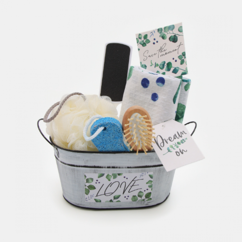 Подарочный набор уходовых аксессуаров Эвкалипт-2