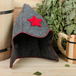 Шапка для бани и сауны Буденовка