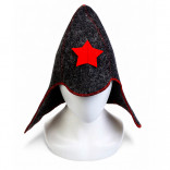 Шапка для бани и сауны Буденовка
