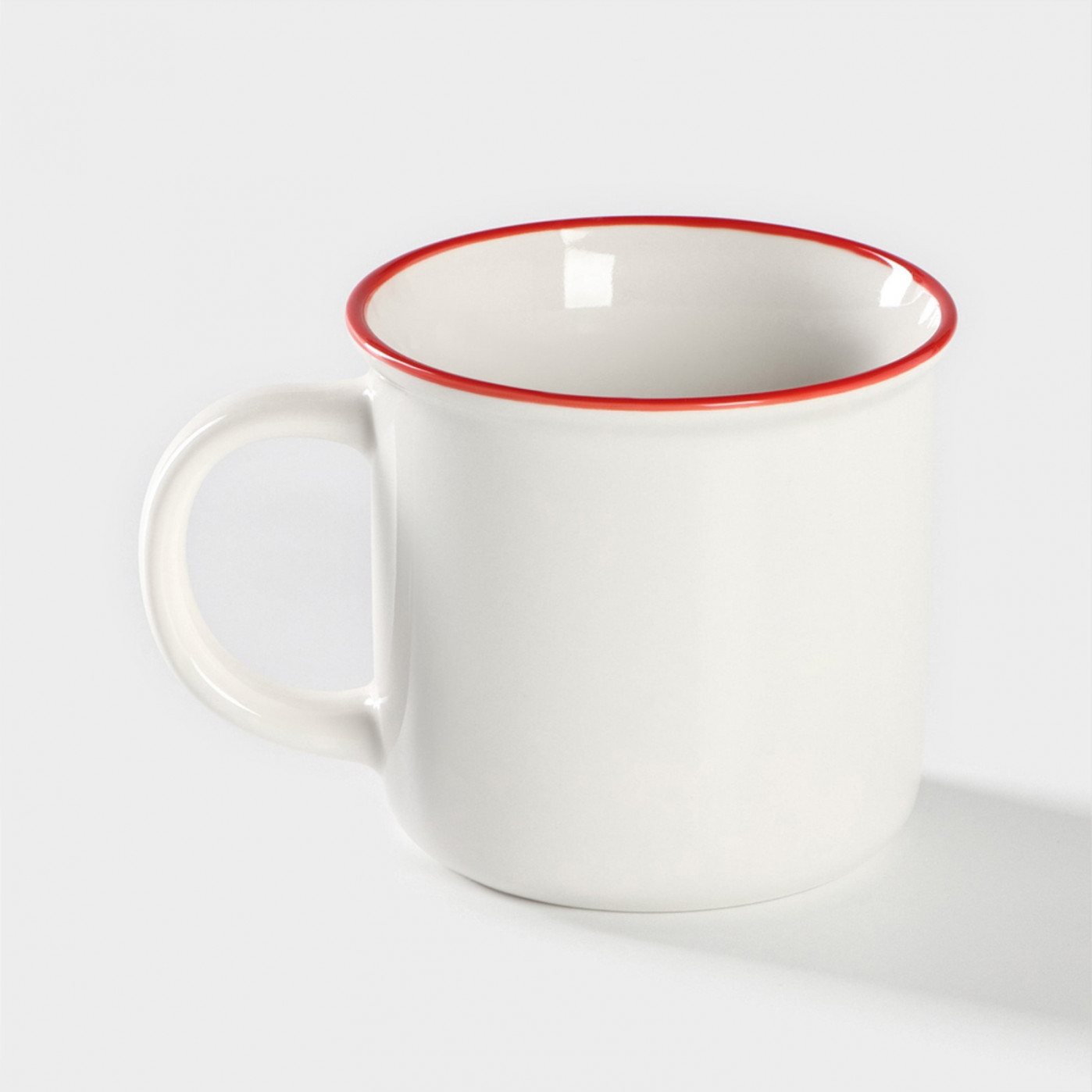 Кружка фарфоровая Сердце 370 мл.