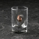 Подарочный набор Непробиваемый (2 стопки, зажигалка, подставка)