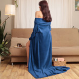 Плед с рукавами Этель 150 х 200 см. синий