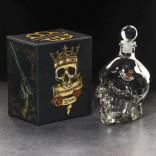 Штоф с пулей Непробиваемый череп 400 мл.