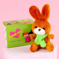 Мягкая игрушка Моей половинке (цвета микс)