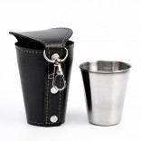 Туристический набор 5 в 1 (фляжка, 4 стопки, чехол)