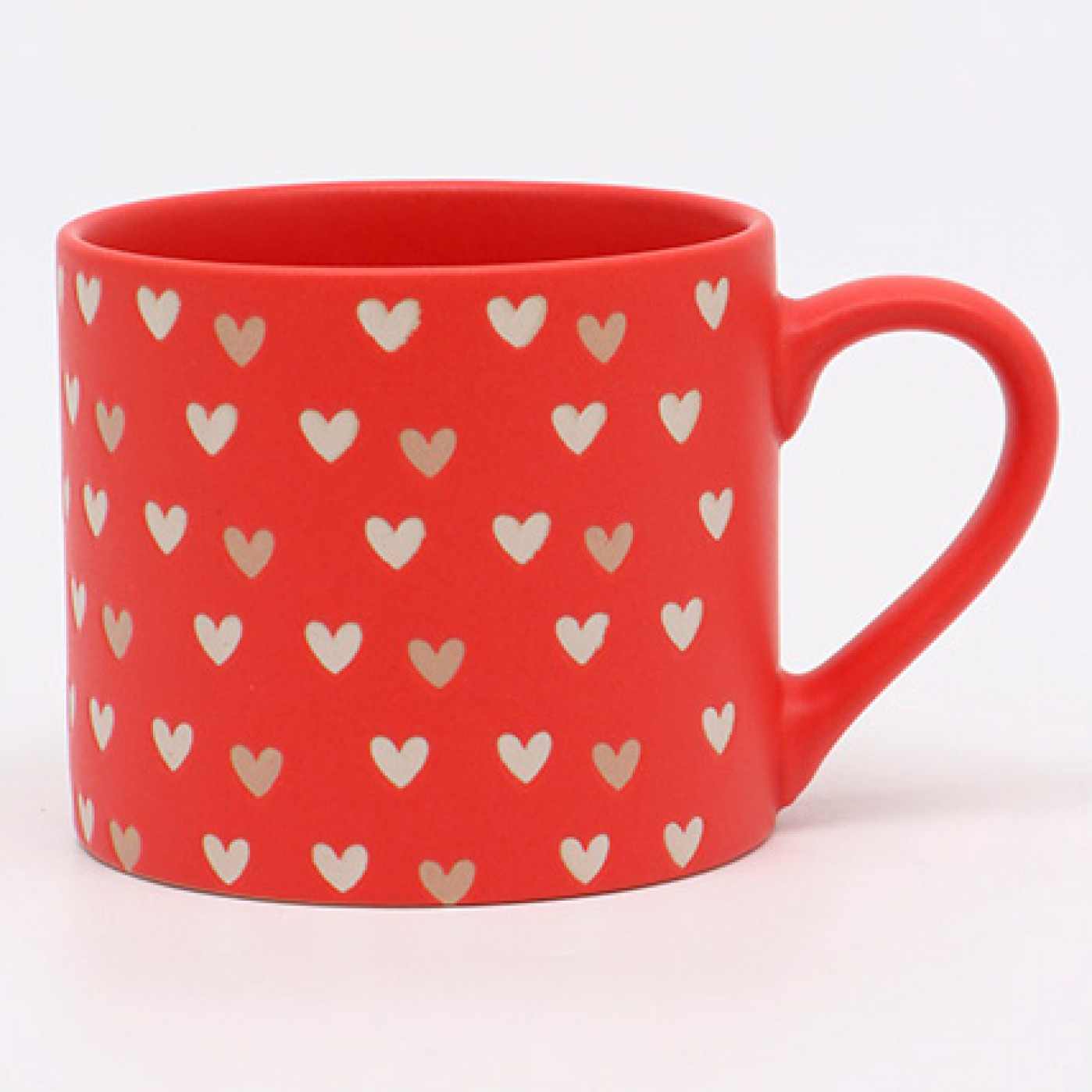 Кружка керамическая Сердечки 320 мл.