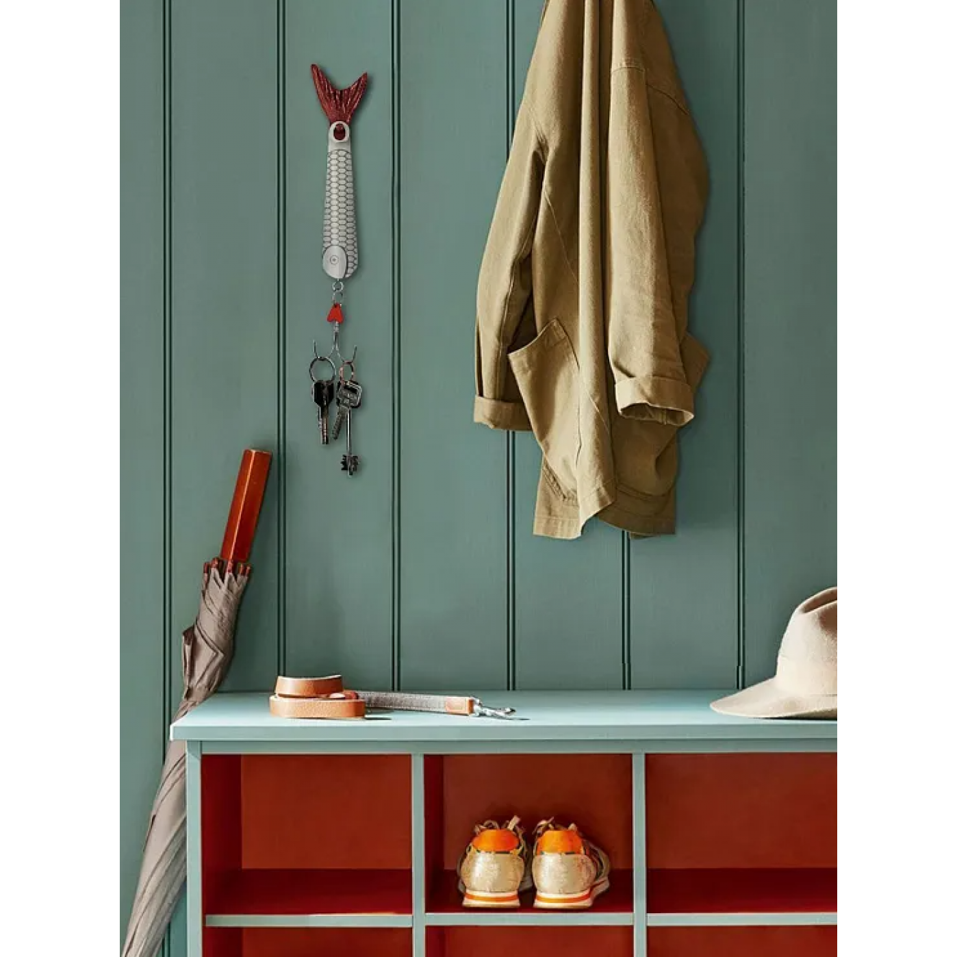 Ключница - ложка для обуви Блесна Дома клёво