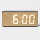 Часы с будильником Scandi Glow (разные цвета)