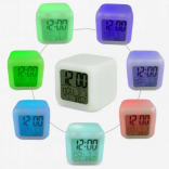 Светящиеся часы с будильником Glow Cube