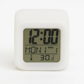 Светящиеся часы с будильником Glow Cube-2