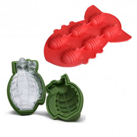 Набор форм для льда 23 февраля (2 шт)