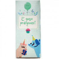 Шоколадная плитка С Днём Рождения