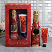 Подарочный набор Прекрасной тебе гель для душа и крем для рук