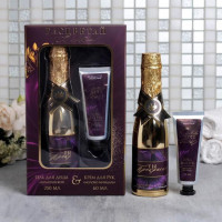 Подарочный набор Расцветай от счастья гель для душа и крем для рук