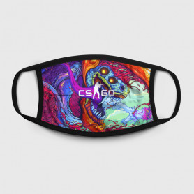 Маска защитная со сменными фильтрами CS GO-2