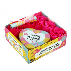 Подарочный набор мыло и шкатулка Самой лучшей мамочке на свете