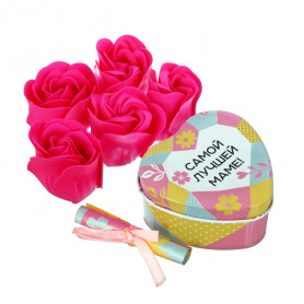 Подарочный набор мыло и шкатулка Самой лучшей мамочке на свете-2