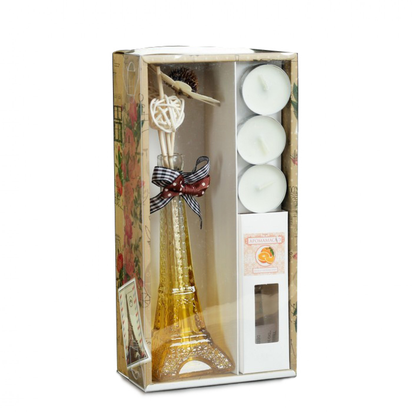 Подарочный арома-набор Эйфелева башня Апельсин