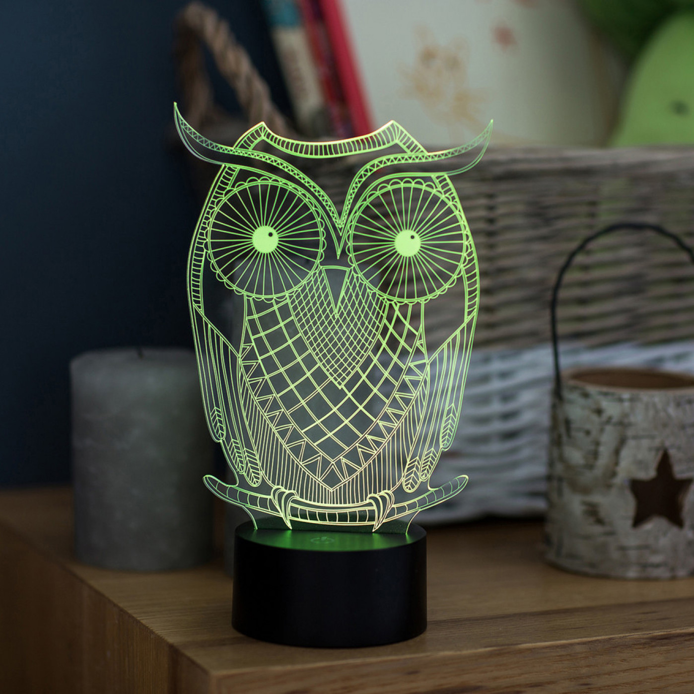 3D Светильник Филин