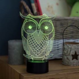 3D Светильник Филин-2