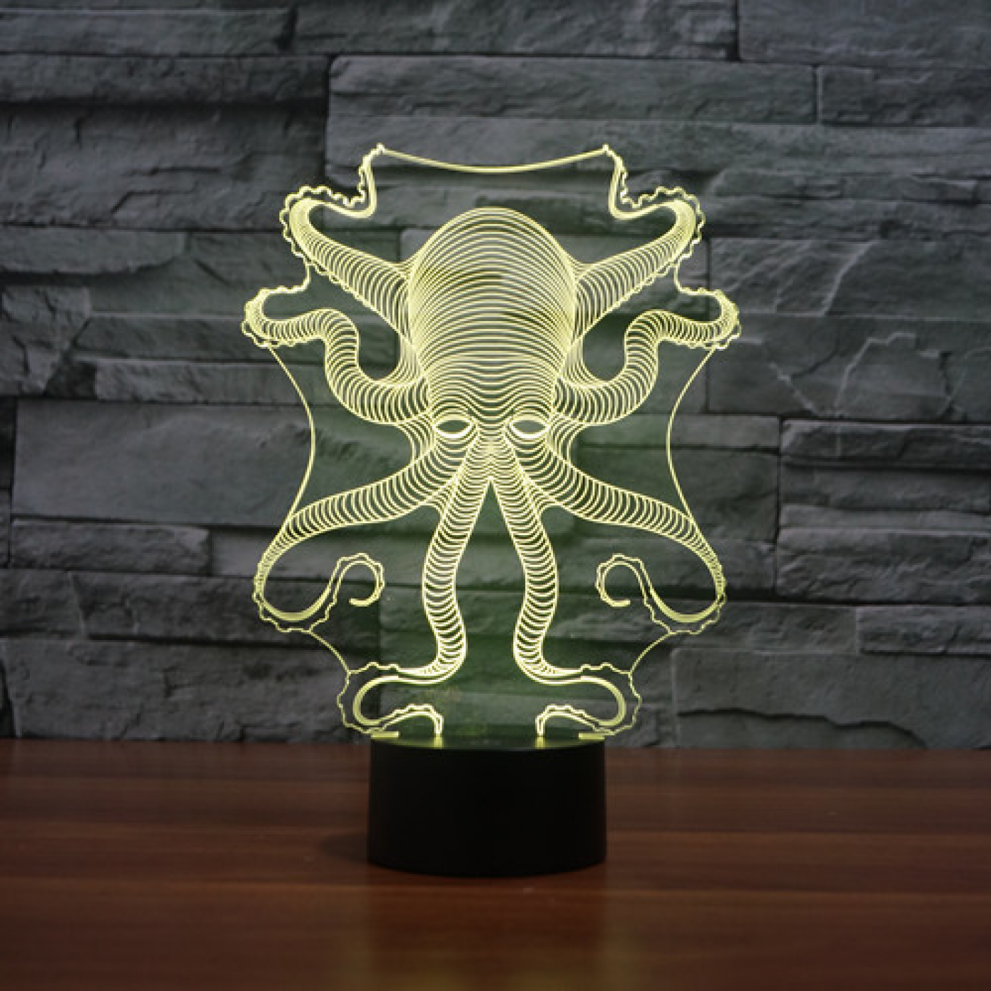 3D Светильник Осьминог