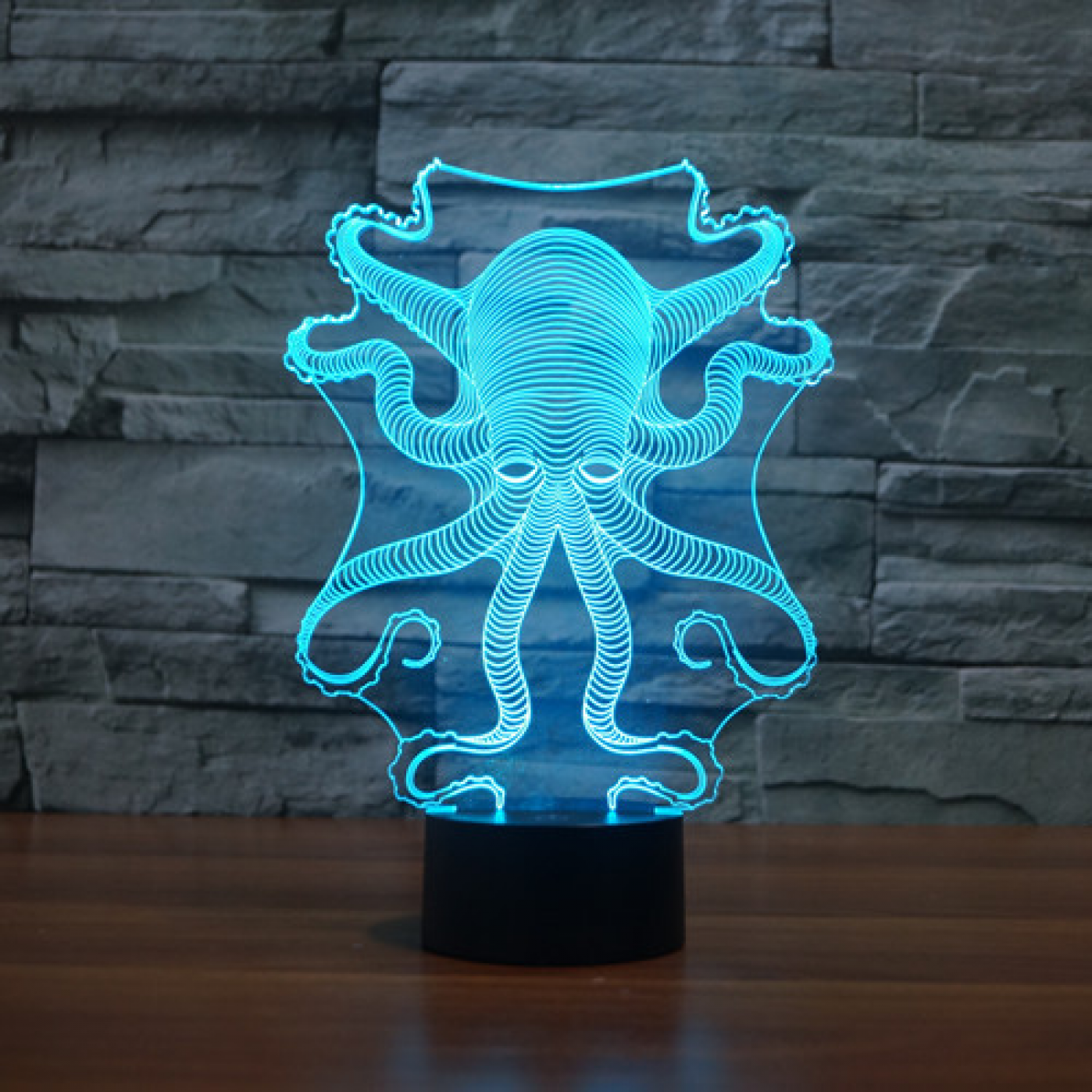 3D Светильник Осьминог