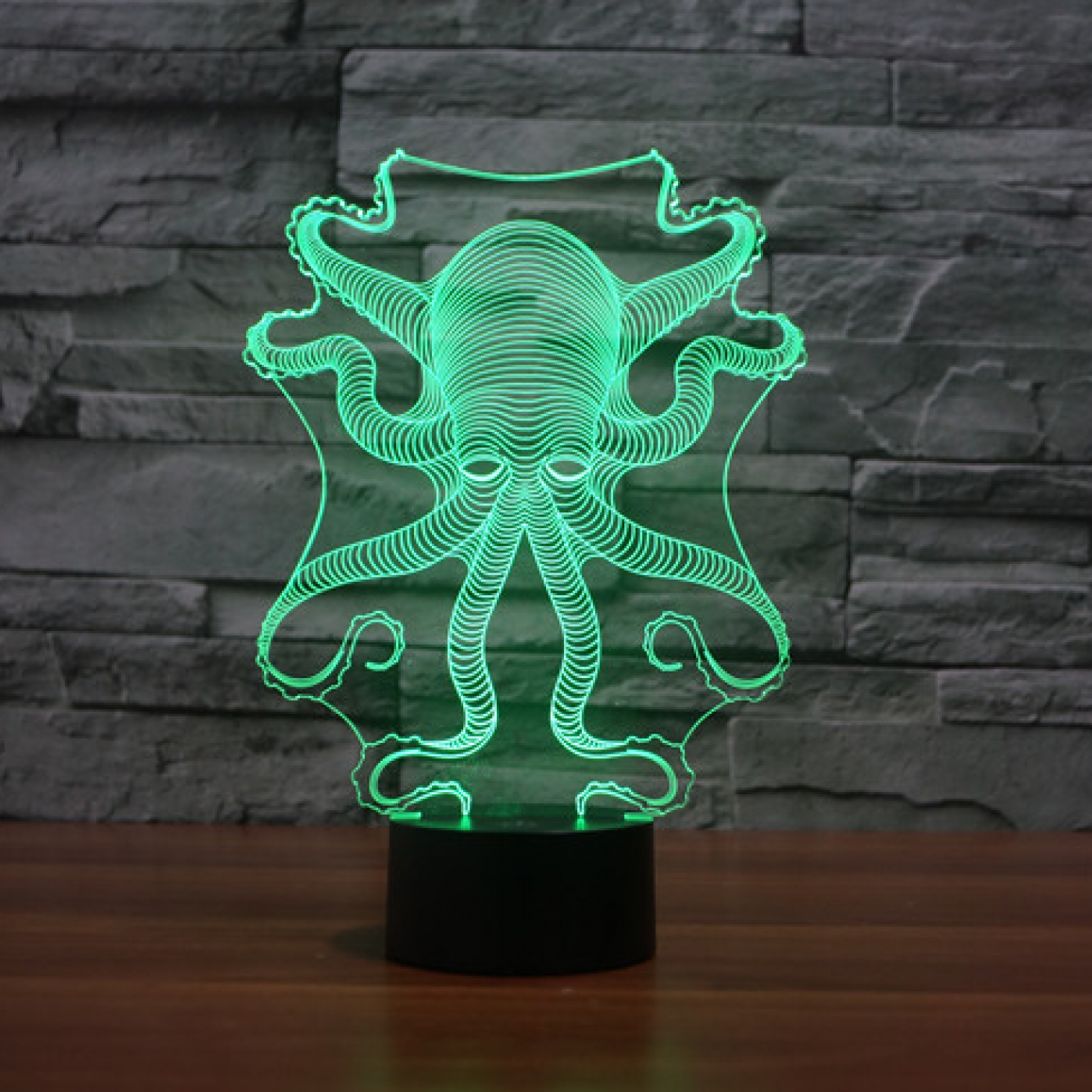 3D Светильник Осьминог