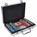 Набор для покера в кейсе на 200 фишек