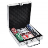 Набор для покера в кейсе на 100 фишек