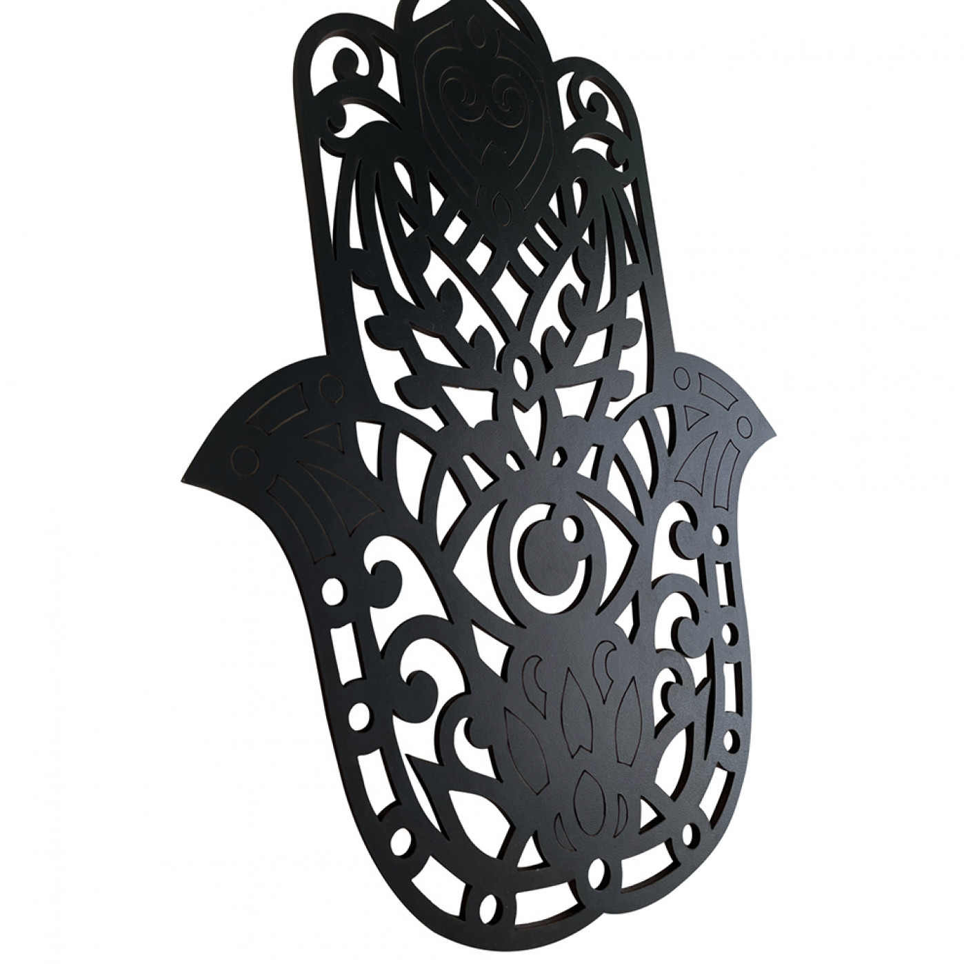 Настенное панно из дерева Хамса