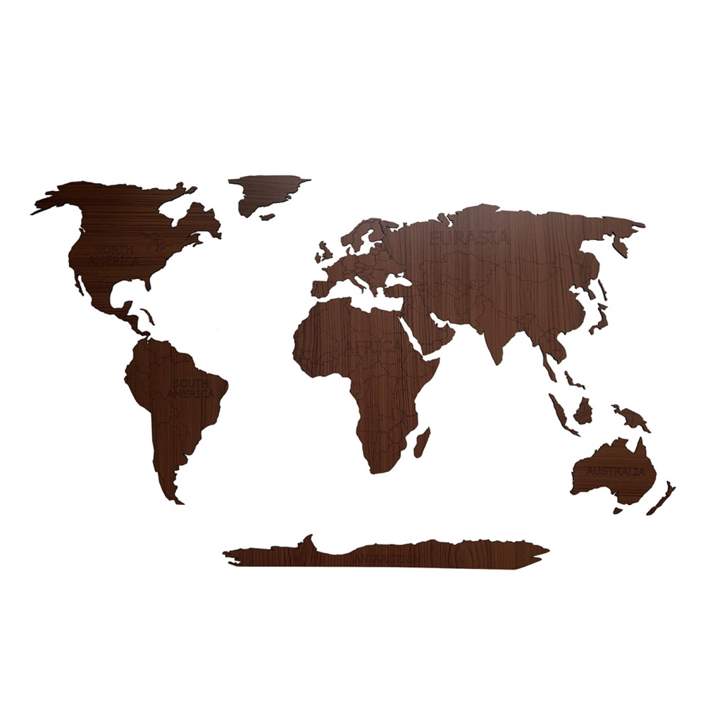 Деревянная карта мира Continent Edition 80 х 40 см. Деревянная карта мира Continent Edition 80 х 40 см.