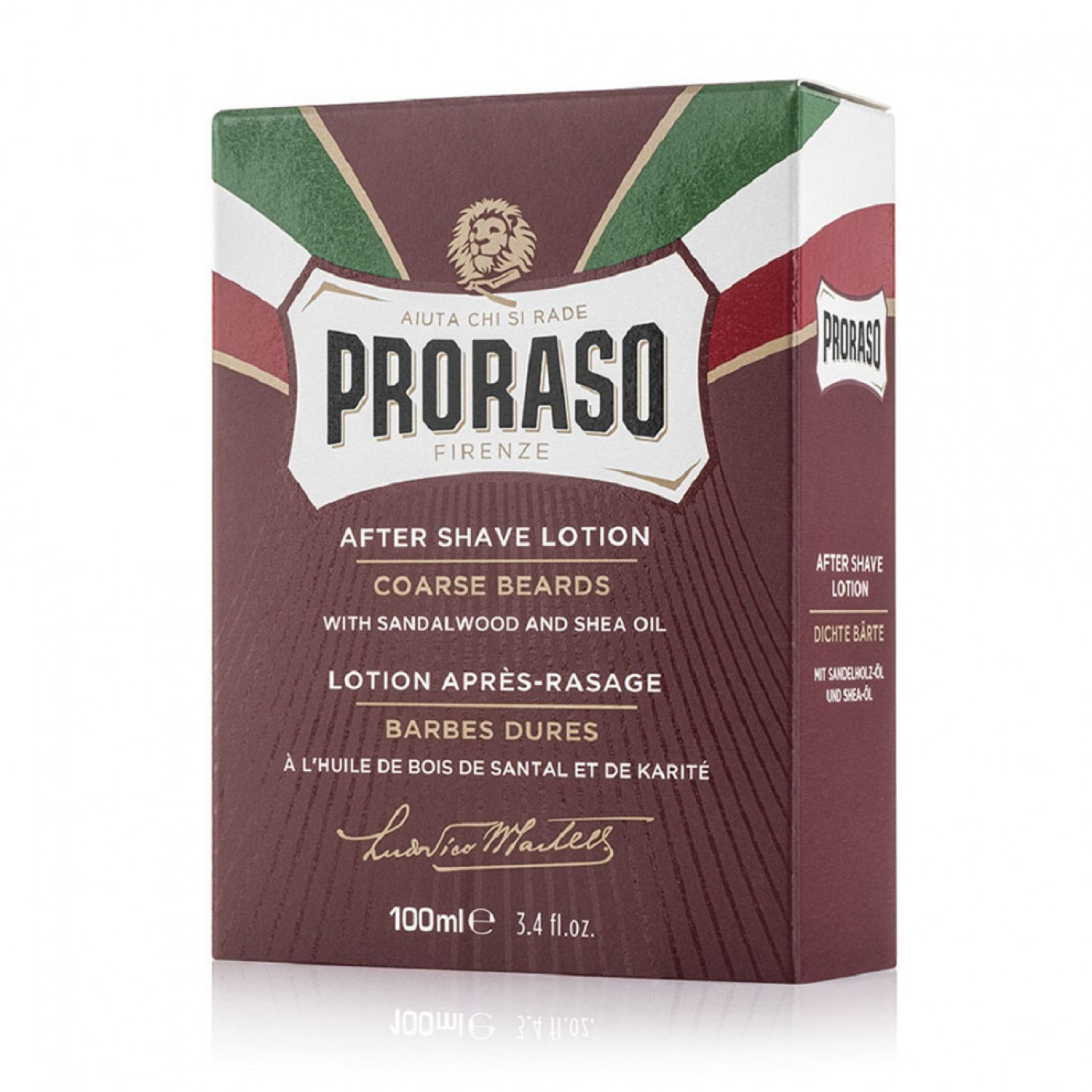 Лосьон после бритья Proraso Питательный с маслом ши и сандала 100 мл Лосьон после бритья Proraso Питательный с маслом ши и сандала 100 мл